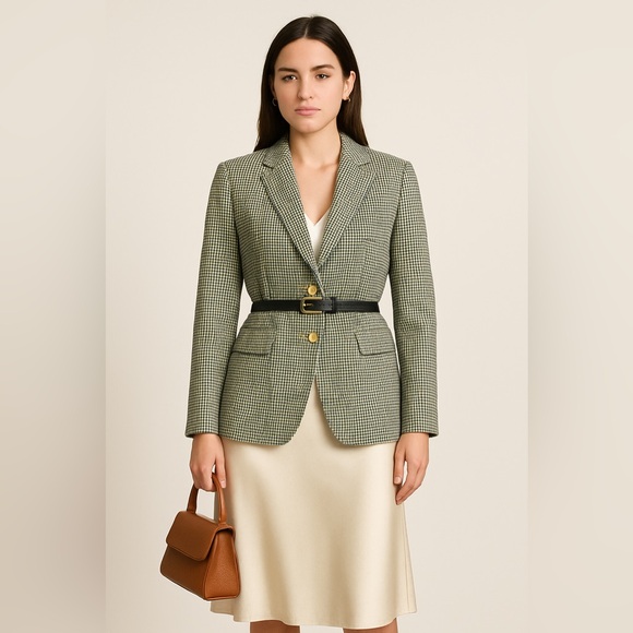 Talbots Jackets & Blazers - Talbots Multicolor Tweed Wool Blend Blazer Jacket Size 16 Fully Lined